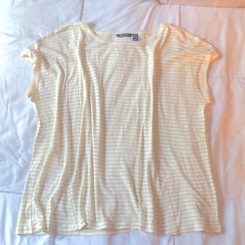 Lisa Rinna striped Pullover top